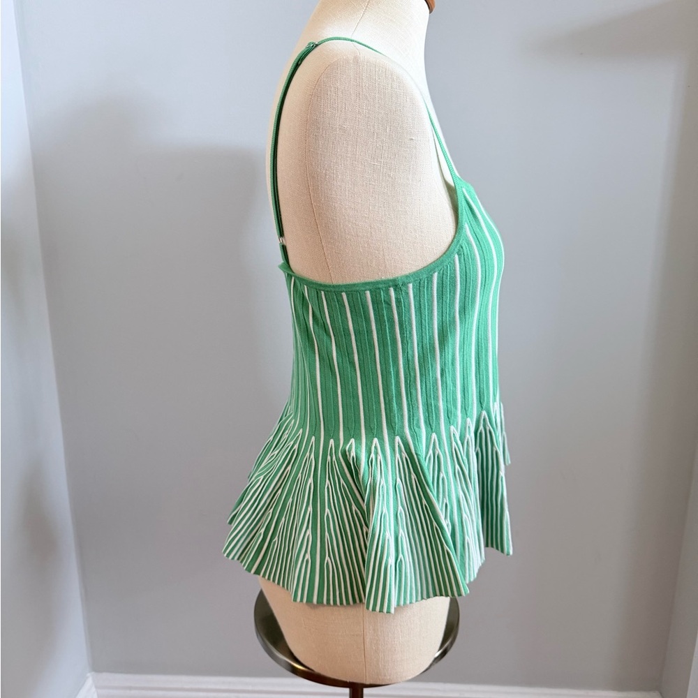 Maeve Ruffled Peplum Knit Tank - Picture 6 of 6